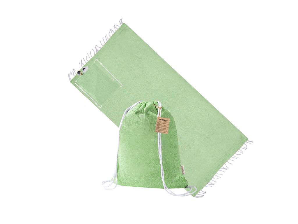 Mochila Pareo de Algodón Reciclado 180x90 cm - Ligera y Práctica
