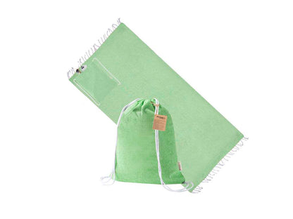 Mochila Pareo de Algodón Reciclado 180x90 cm - Ligera y Práctica