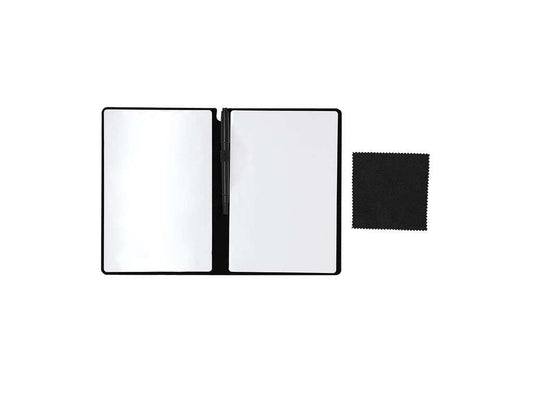 Bloc Notas con Pizarra Blanca Doble Cara y Accesorios - Elegante PU