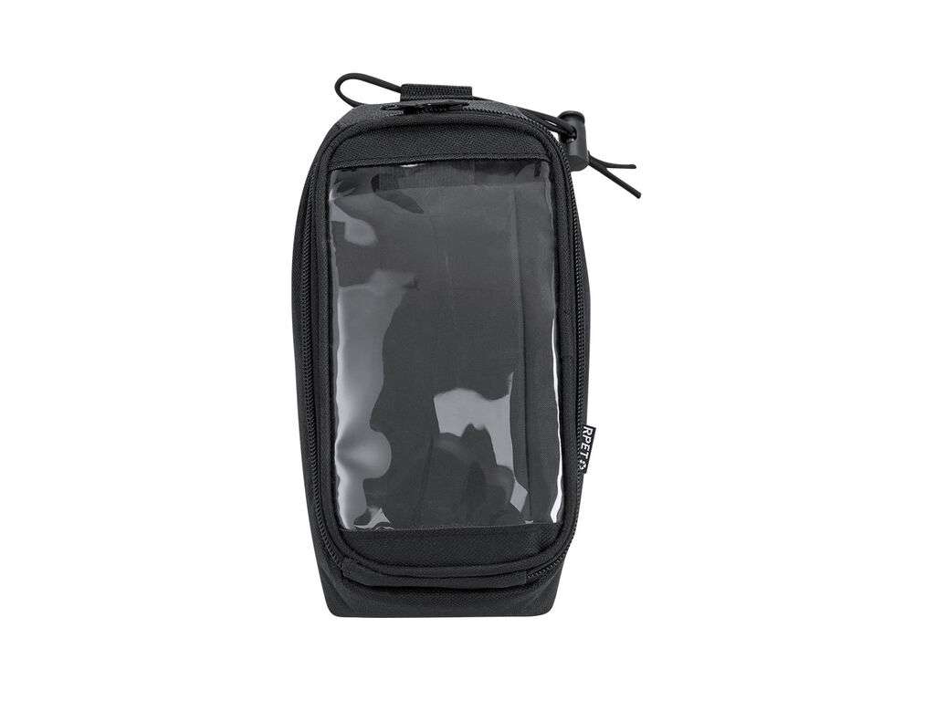 Bolsa para bicicleta Nebrer en poliéster RPET con función táctil