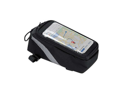 Bolsa para bicicleta Nebrer en poliéster RPET con función táctil