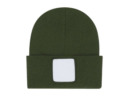 Gorro Elástico de Punto Suave y Cálido