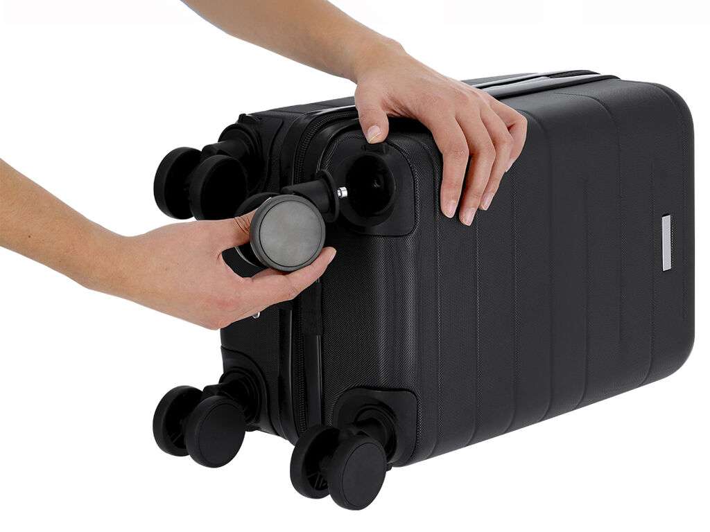 Trolley compacto Loire de 4 ruedas extraíbles en ABS resistente