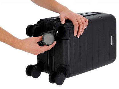Trolley compacto Loire de 4 ruedas extraíbles en ABS resistente