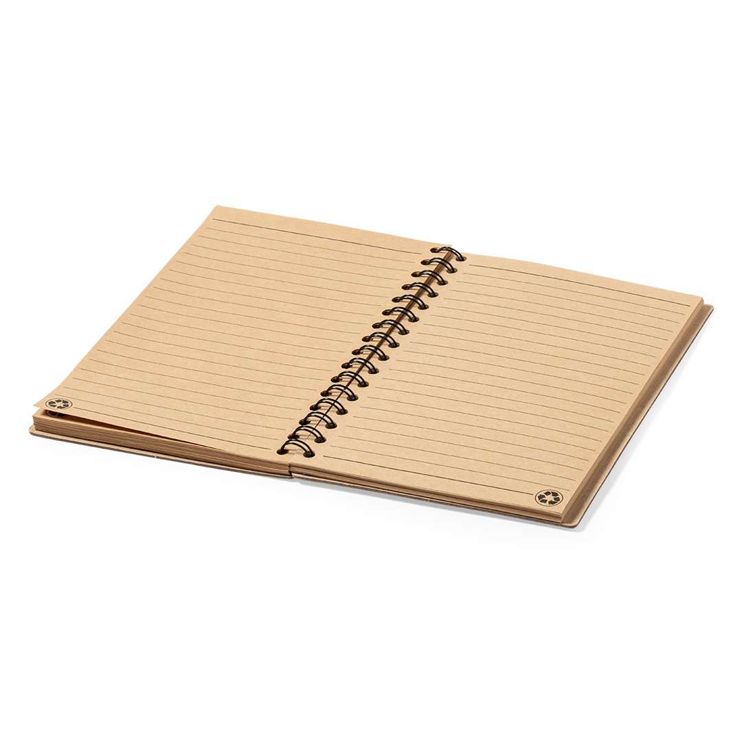 Libreta de anillas Noylax con diseño navideño y hojas eco