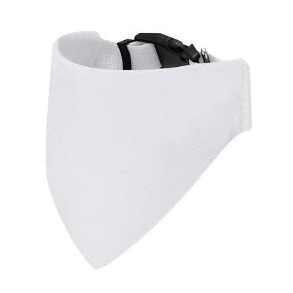 Collar bandana ajustable para mascota en poliéster resistente