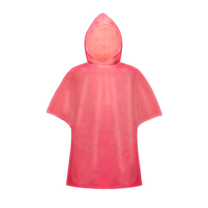 Poncho impermeable de HDPE para adulto, talla única 127x102 cm