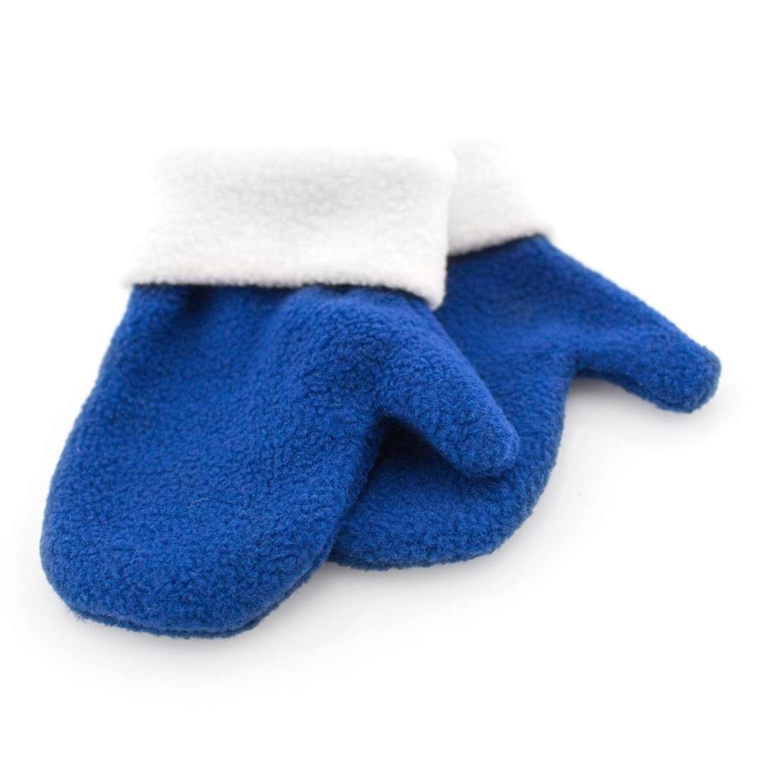 Manoplas infantiles de polar fleece suave y cálido, talla única