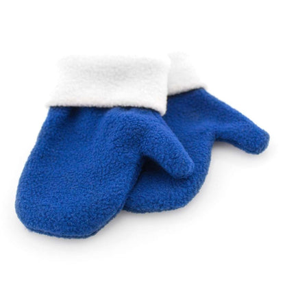 Manoplas infantiles de polar fleece suave y cálido, talla única