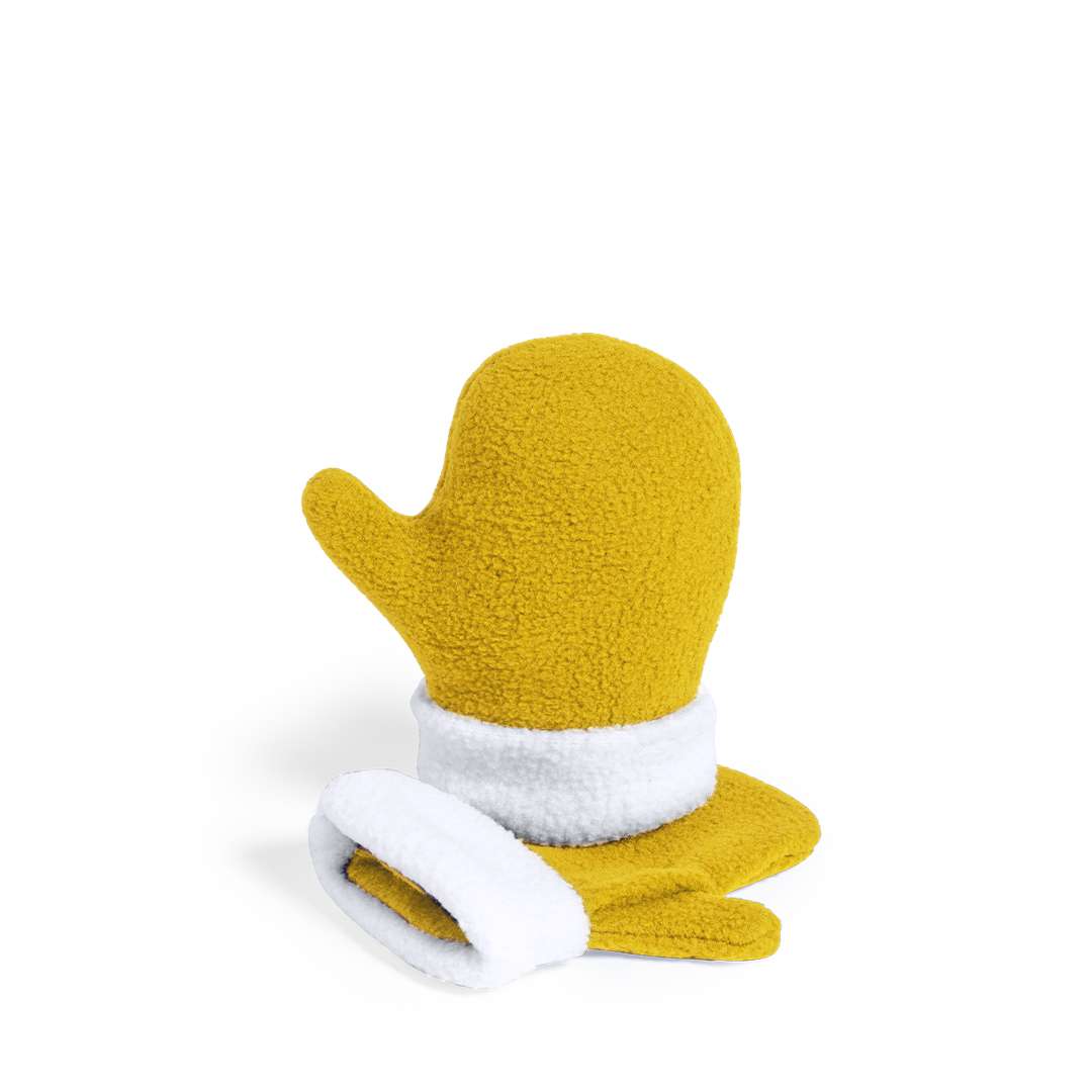 Manoplas infantiles de polar fleece suave y cálido, talla única