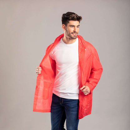 Impermeable Hydrus resistente y termosellado con capucha ajustable