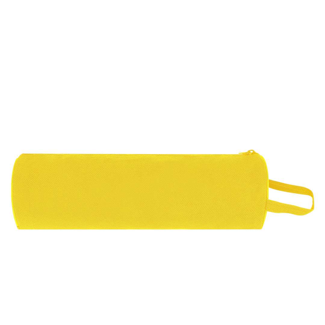 Estuche cilíndrico Celes en poliéster 600D con cremallera y asa