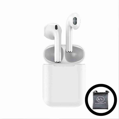 Auriculares Bluetooth I12 V5.0 Almalux® Auricular Inalámbrico Deportivo Compatible IPhone Samsung Huawei -  Universal