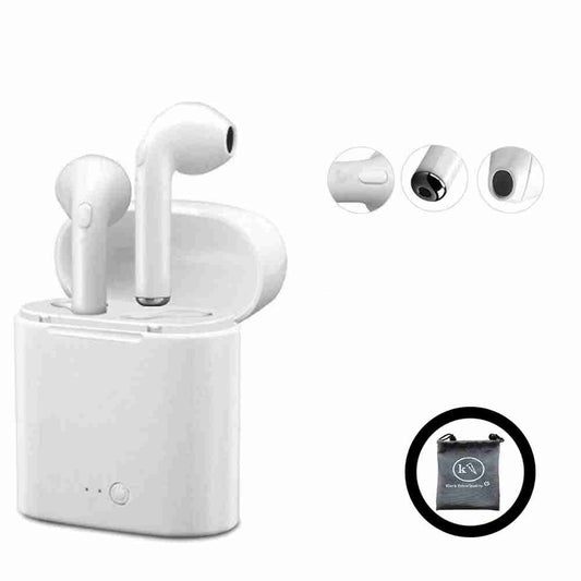 Auriculares Bluetooth I7s Versión 5.0 Inalámbrico Compatible IPhone Samsung Huawei
