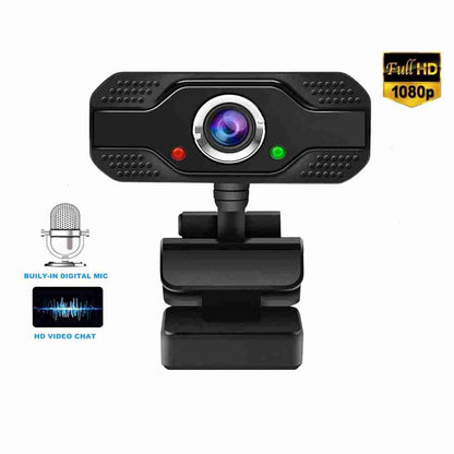 Webcam Cámara Web 1080p Con Micrófono Portátil