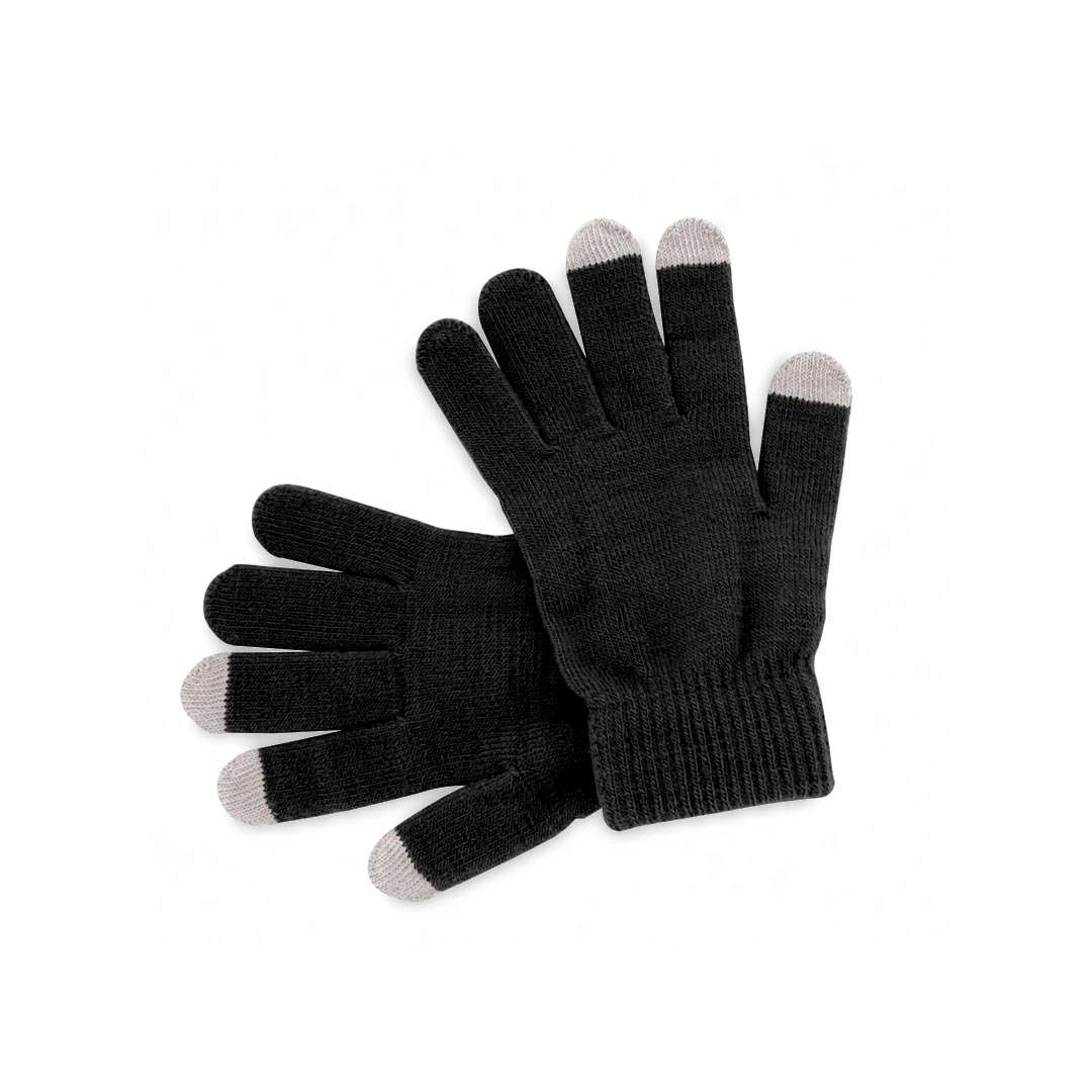 Guantes acrílicos táctiles Actium con punteros integrado, talla única