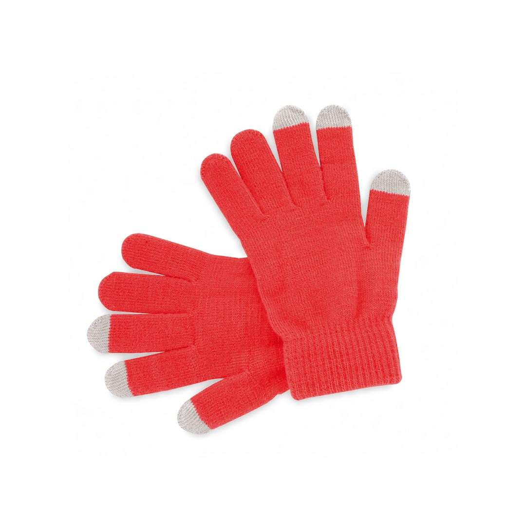 Guantes acrílicos táctiles Actium con punteros integrado, talla única