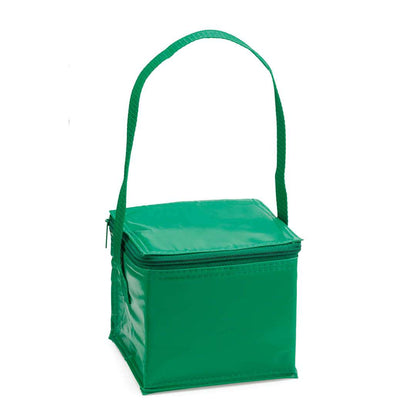 Nevera Tivex para 4 latas con asa y cremallera, resistente PVC