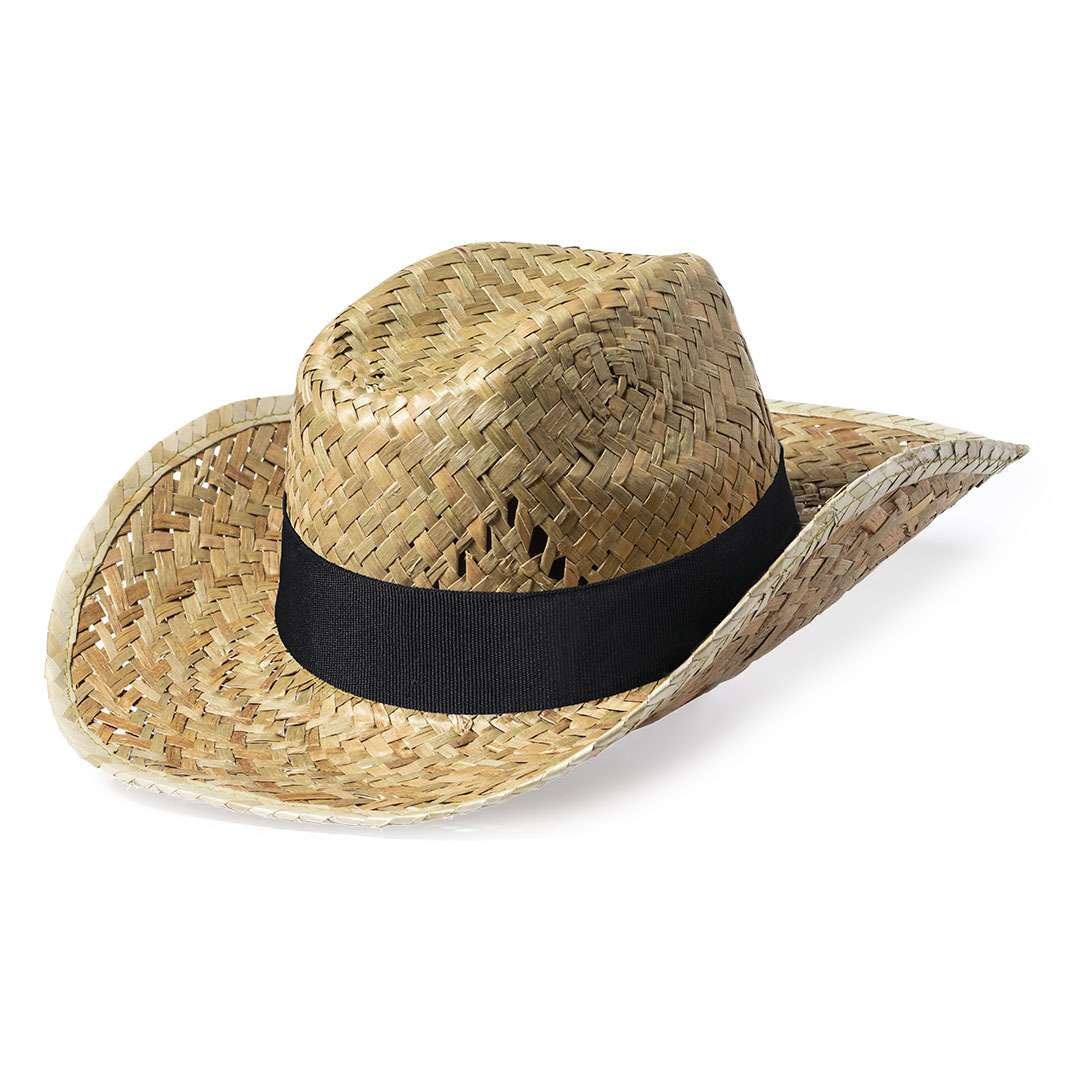 Sombrero de paja trenzada verde natural transpirable y cómodo