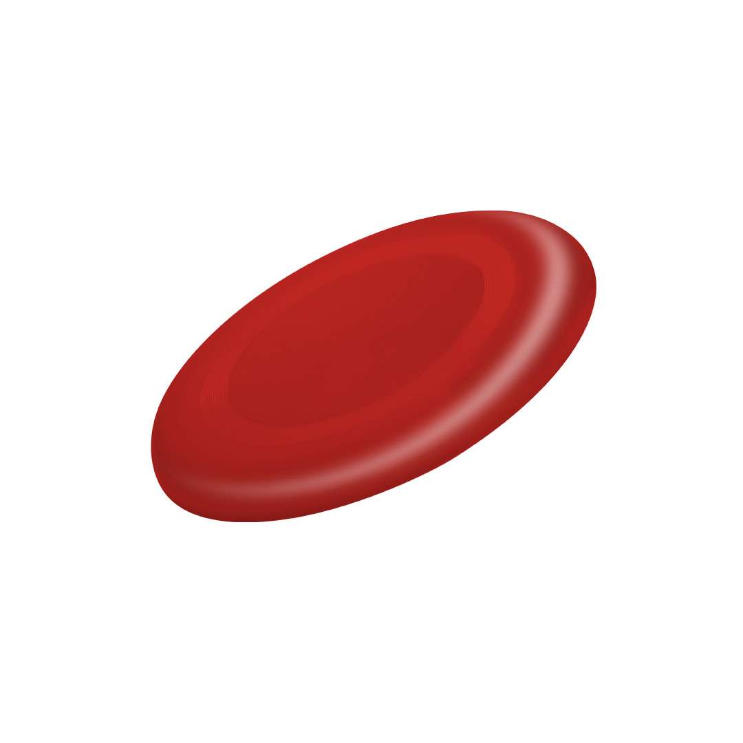 Frisbee Girox de material PP resistente para juegos al aire libre