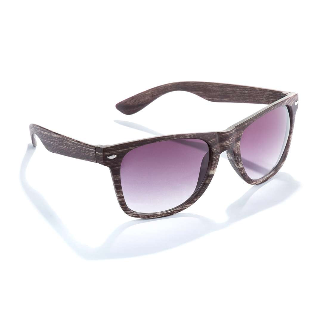 Gafas de sol Haris con protección UV400 y montura efecto madera