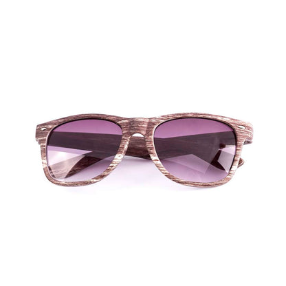 Gafas de sol Haris con protección UV400 y montura efecto madera