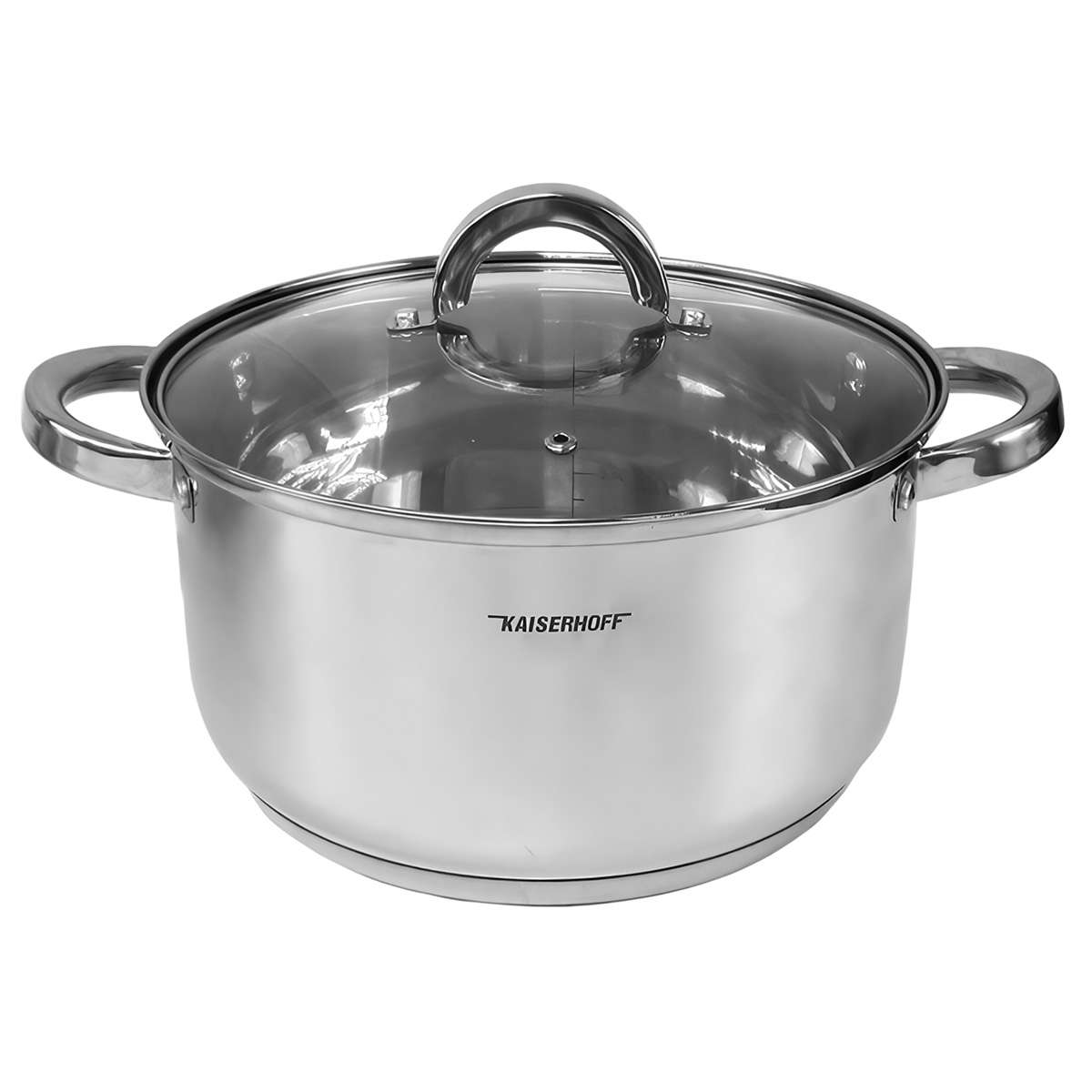Batería de Cocina Almalux® 12 Piezas de Acero Inoxidable con Sartén Antiadherente, Tapas de Vidrio, Apta para Inducción y Lavavajillas