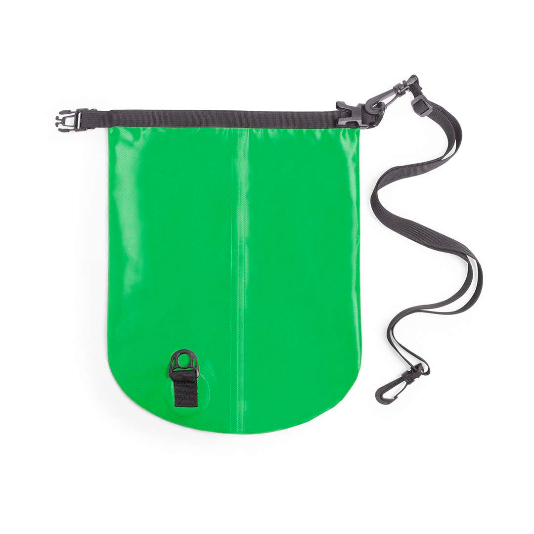 Bolsa impermeable 9L resistente con cierre de seguridad y mosquetón