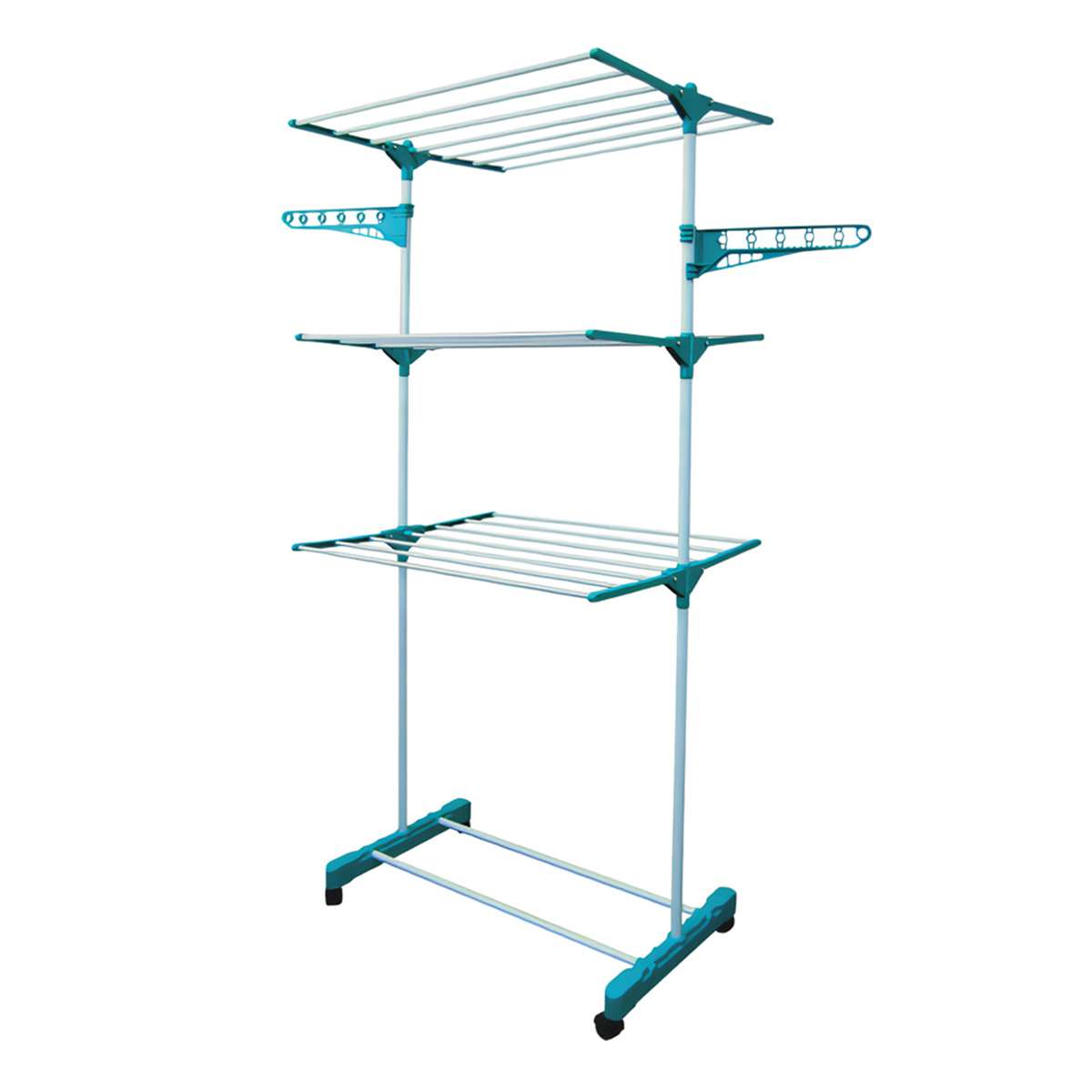 Tendedero Vertical Almalux® de 3 Alturas Abatible Lujo