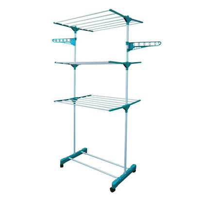 Tendedero Vertical Almalux® de 3 Alturas Abatible Lujo