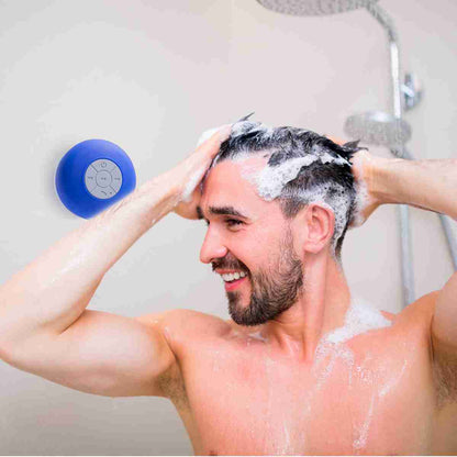 Altavoz Bluetooth® impermeable para Ducha -  Playa ó Piscina Azul