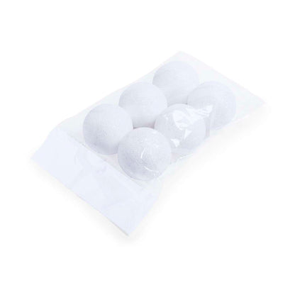 Set de 6 bolas de Navidad para colgar - Decoración festiva elegante