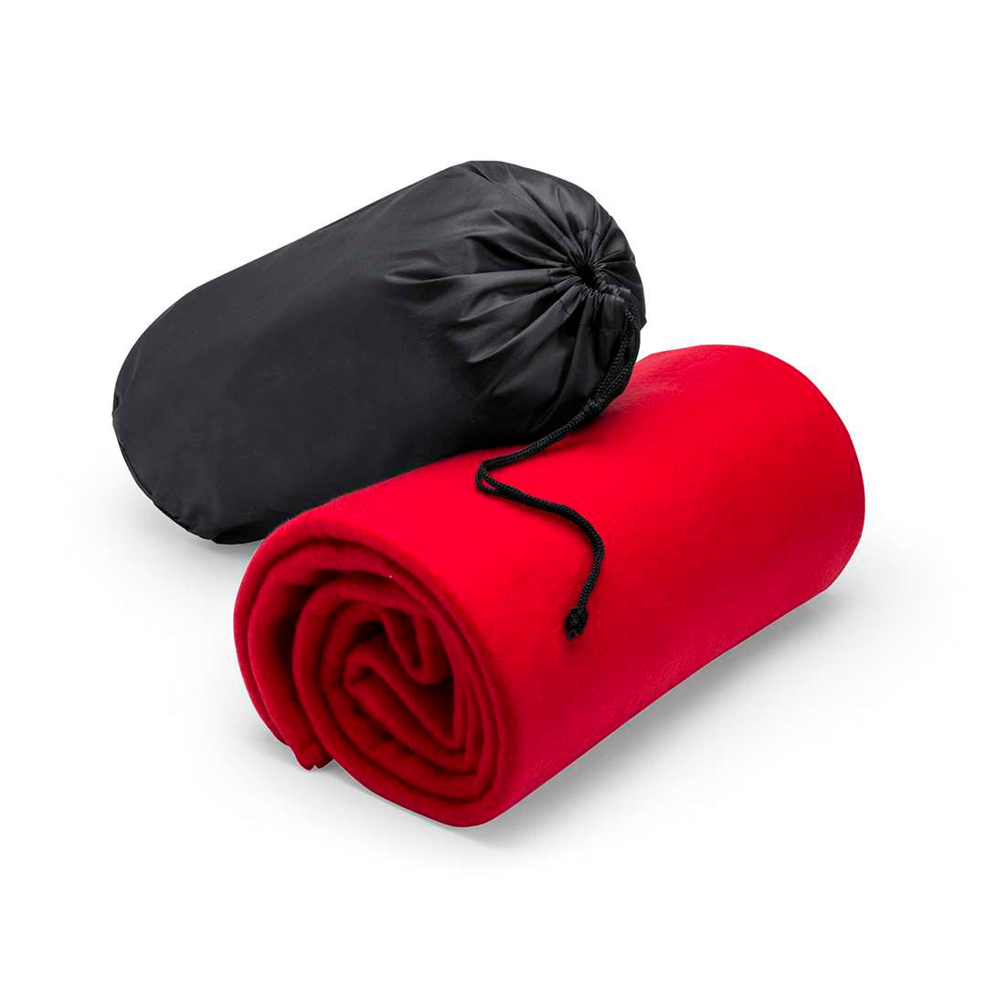 Manta Thiago 120x150cm de polar fleece con funda de poliéster suave