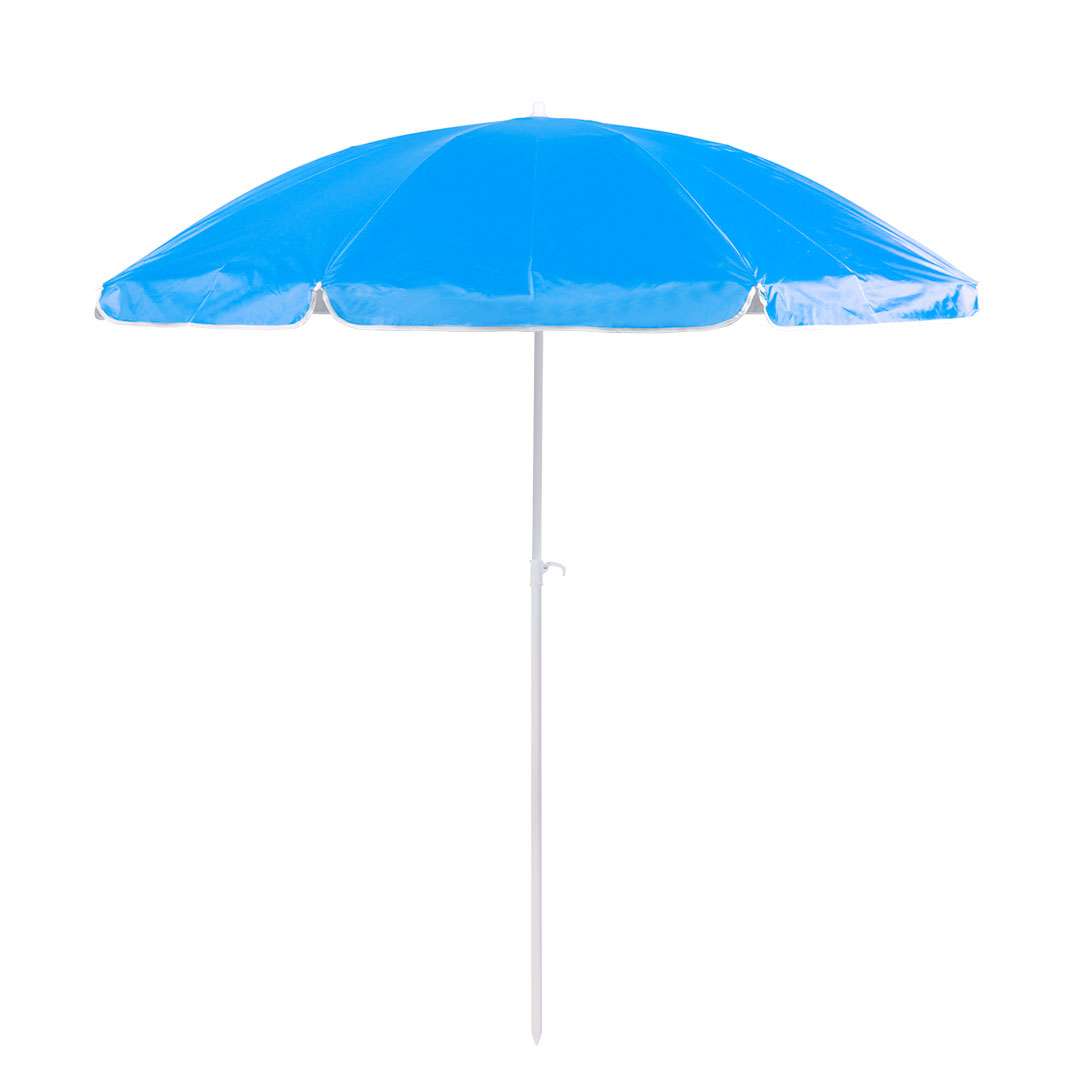 Sombrilla de Playa Sandok 200cm con Protección UV y Tubo Ajustable