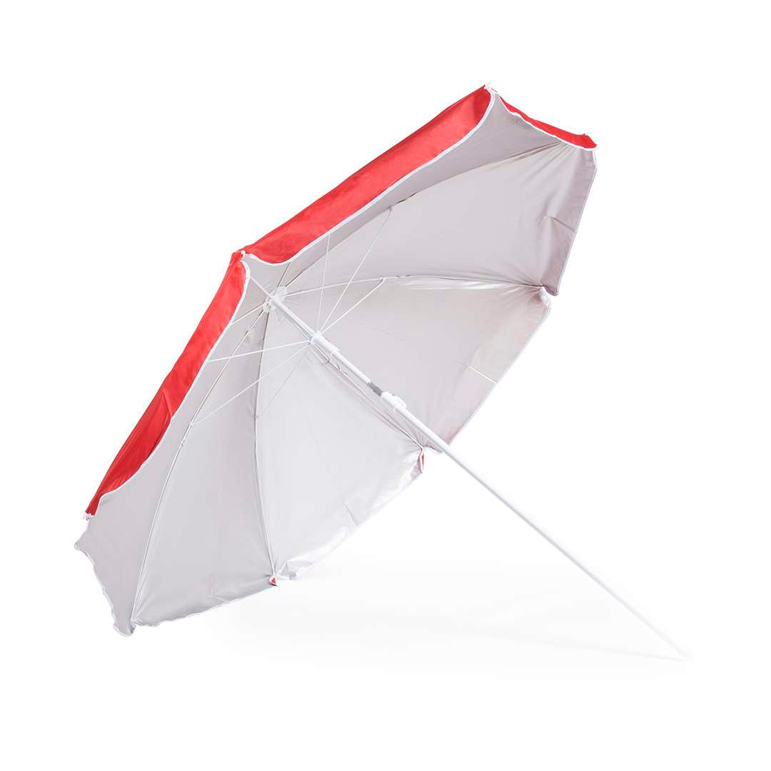 Sombrilla de Playa Sandok 200cm con Protección UV y Tubo Ajustable