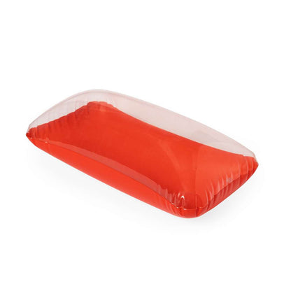 Almohadilla inflable Blisit de PVC resistente y diseño transparente