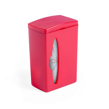 Dispensador de bolsas Bluck con clip ajustable y 15 bolsas incluidas