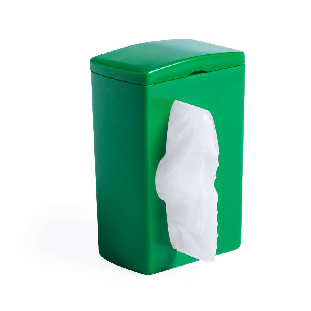 Dispensador de bolsas Bluck con clip ajustable y 15 bolsas incluidas