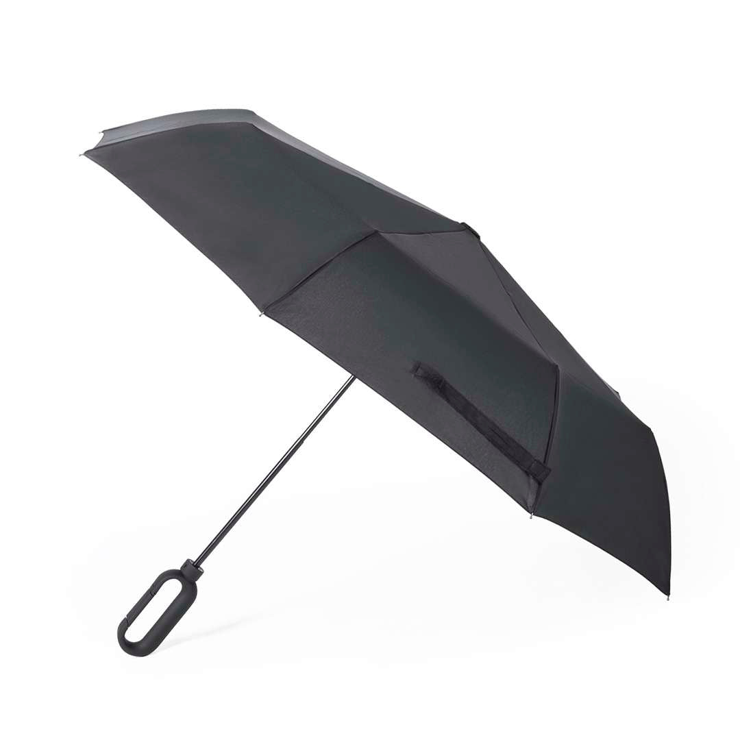 Paraguas Plegable Brosmon 8 Paneles Antiviento con Mosquetón