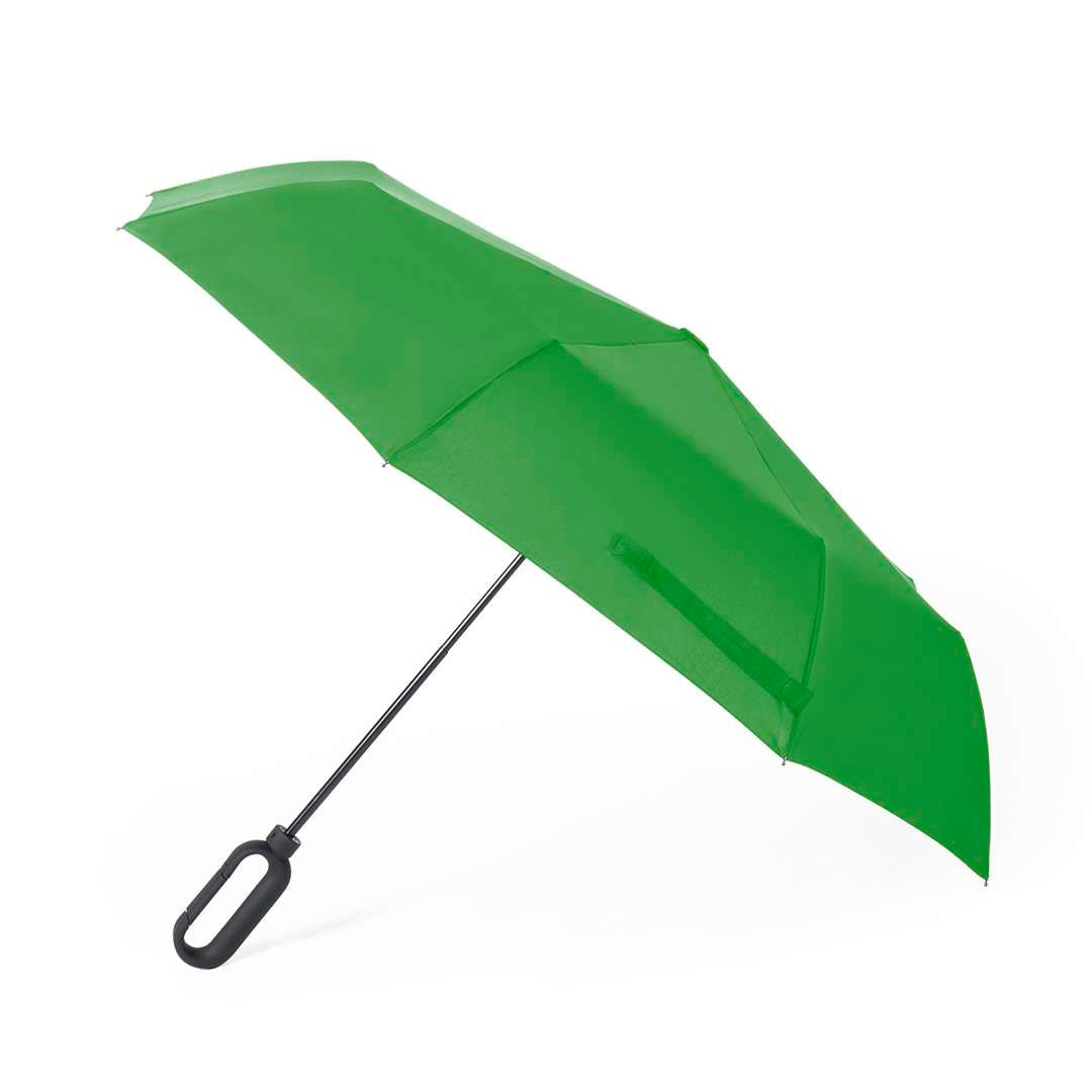 Paraguas Plegable Brosmon 8 Paneles Antiviento con Mosquetón