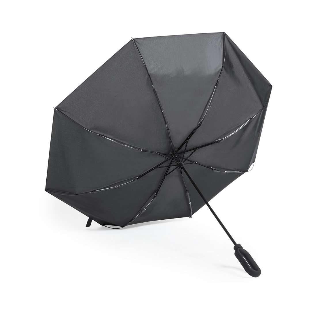 Paraguas Plegable Brosmon 8 Paneles Antiviento con Mosquetón