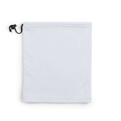 Braga multifuncional blanca para cuello y cabeza