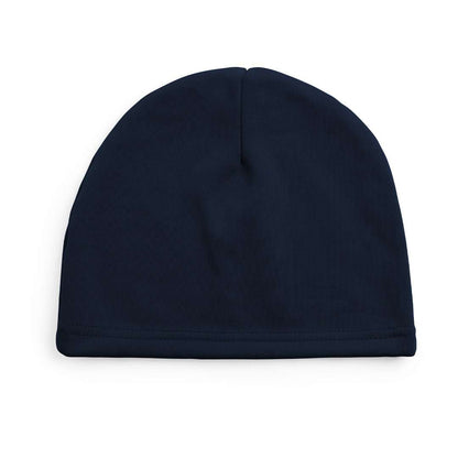 Gorro deportivo blanco Folten en poliéster con coral fleece cómodo
