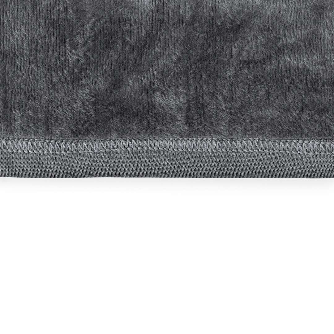 Gorro deportivo blanco Folten en poliéster con coral fleece cómodo
