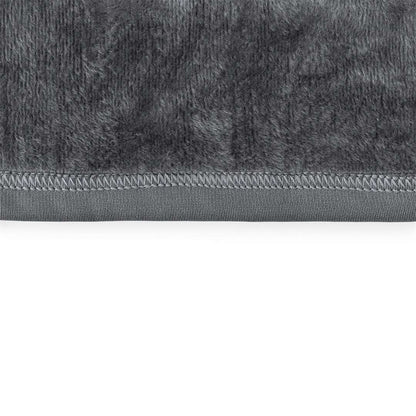Gorro deportivo blanco Folten en poliéster con coral fleece cómodo