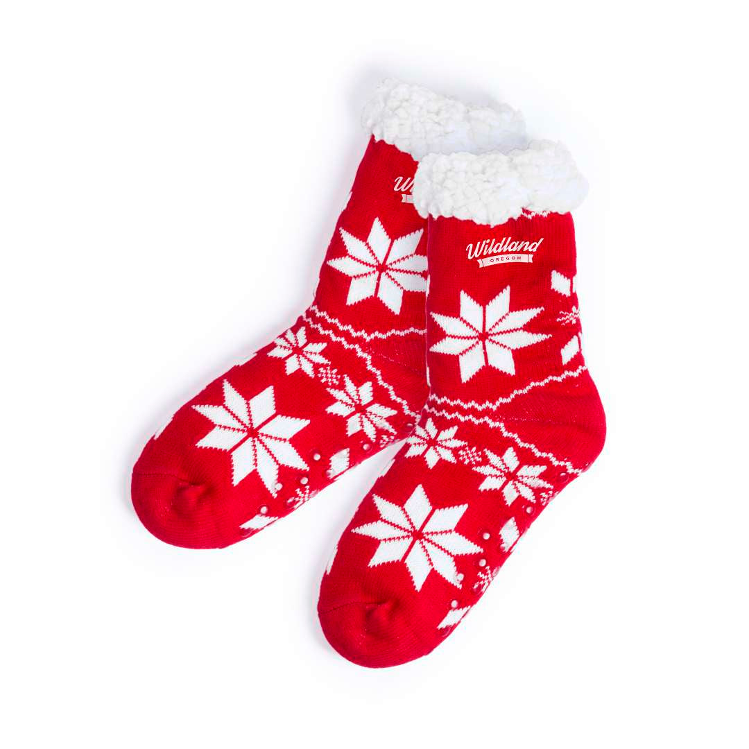 Calcetines Antideslizantes Navideños para Casa - Suaves y Cálidos