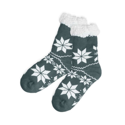 Calcetines Antideslizantes Navideños para Casa - Suaves y Cálidos