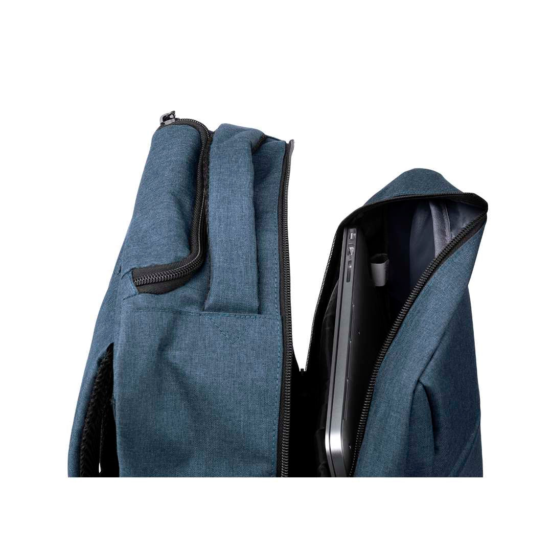 Mochila trolley resistente con conexión USB y compartimento portátil 15"