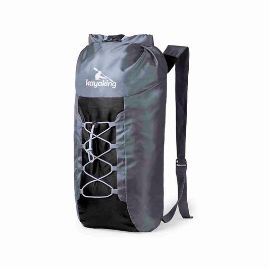 Mochila plegable técnica muy resistente Negra