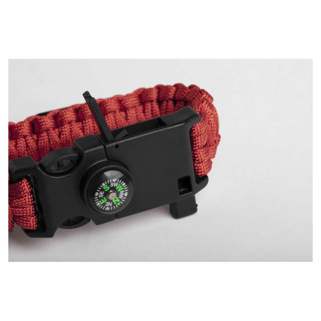 Brazalete multifunción Kupra con brújula y cuchillo resistente